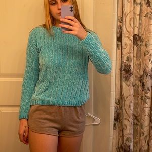 Small No Boundaries blue sweater